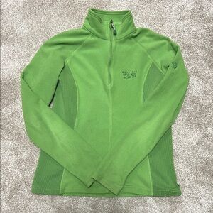Mountain Hardwear Green Fleece Pullover